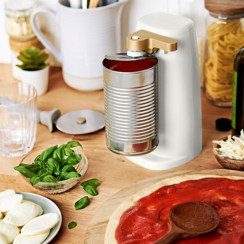 Beautiful Easy-Prep Electric Can Opener, White Icing by Drew Barrymore