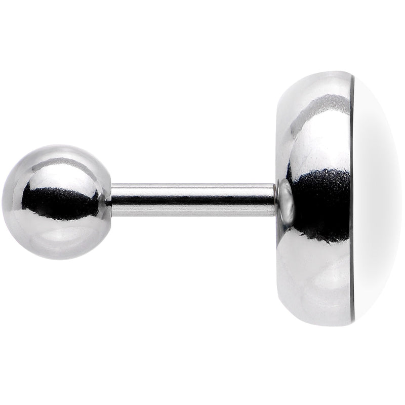 Floral Border Skull Tragus Cartilage Earring