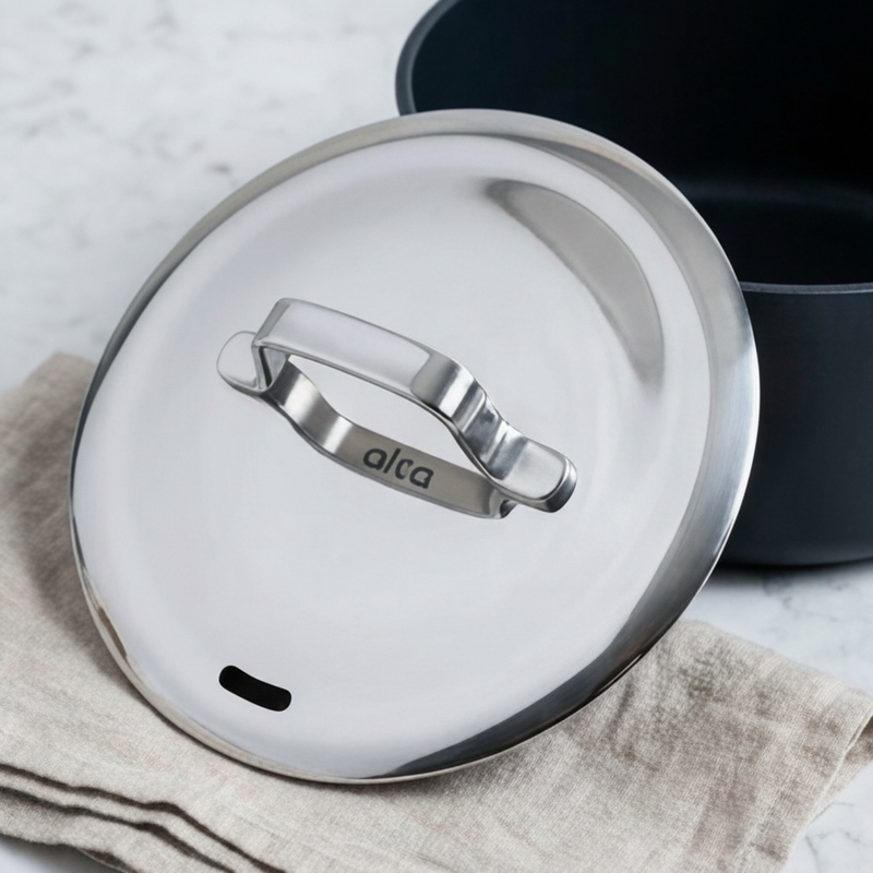 Ceramic Nonstick Saucepan with Lid, 2-Qt