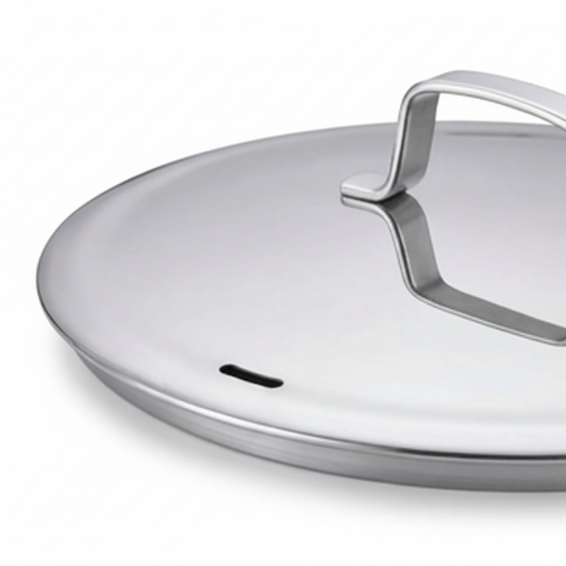 5-Ply Stainless Stock Pot with Lid, 7-Qt
