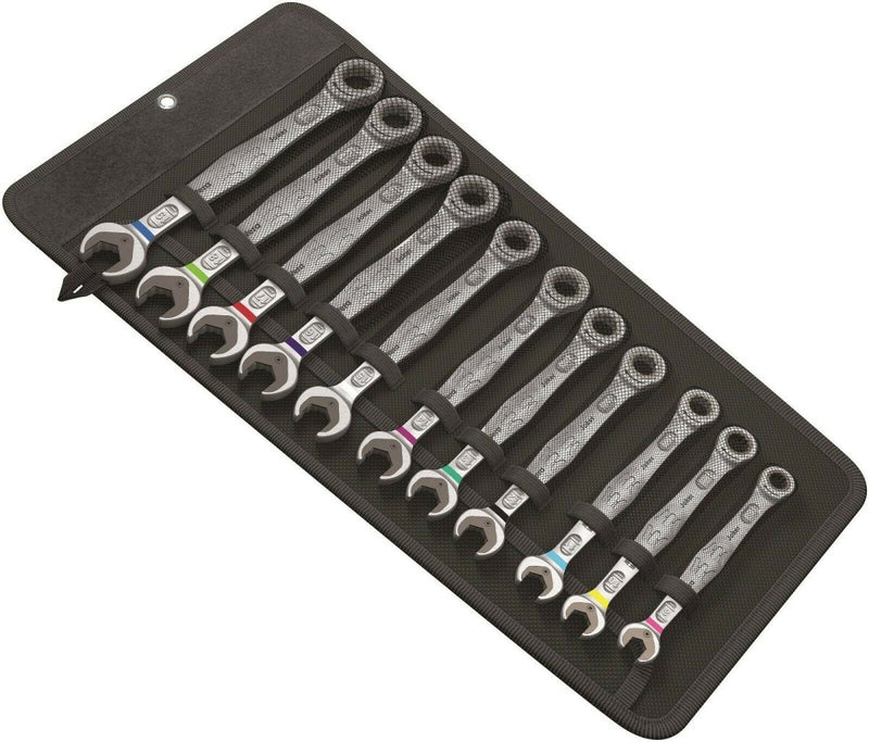 Wera Joker Ratcheting Combination Wrench Set Metric 11 Pieces 05020013001