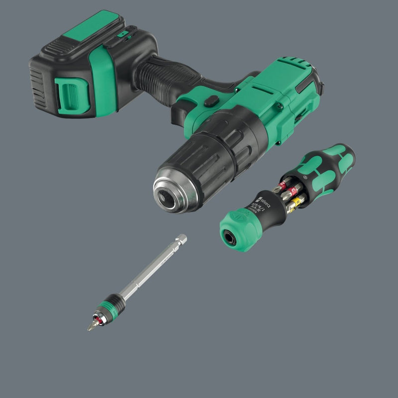 Wera Kraftform Kompakt 25 RA-R Ratcheting Screwdriver Set With Pouch 05051515001