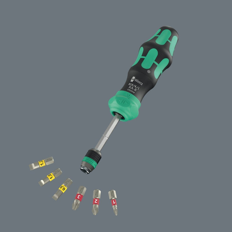 Wera Kraftform Kompakt 25 RA-R Ratcheting Screwdriver Set With Pouch 05051515001