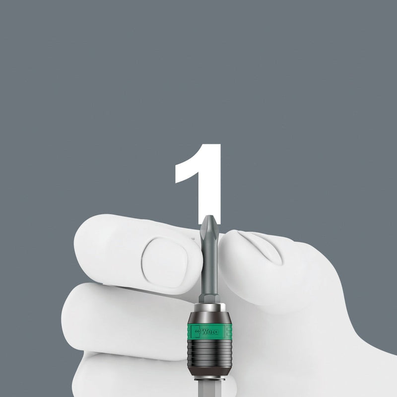 Wera Kraftform Kompakt Pistol RA-R 2 Ratcheting Screwdriver Set 05051536001