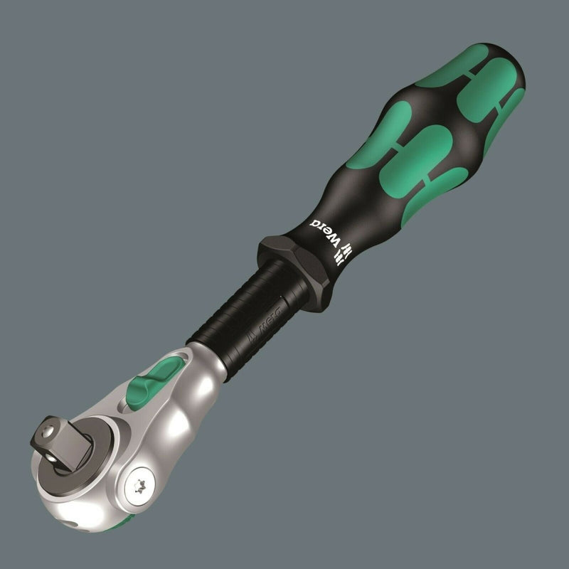 Wera Kraftform Kompakt Zyklop MS1 Metal Speed Socket Wrench Set 1/4" 05135949001